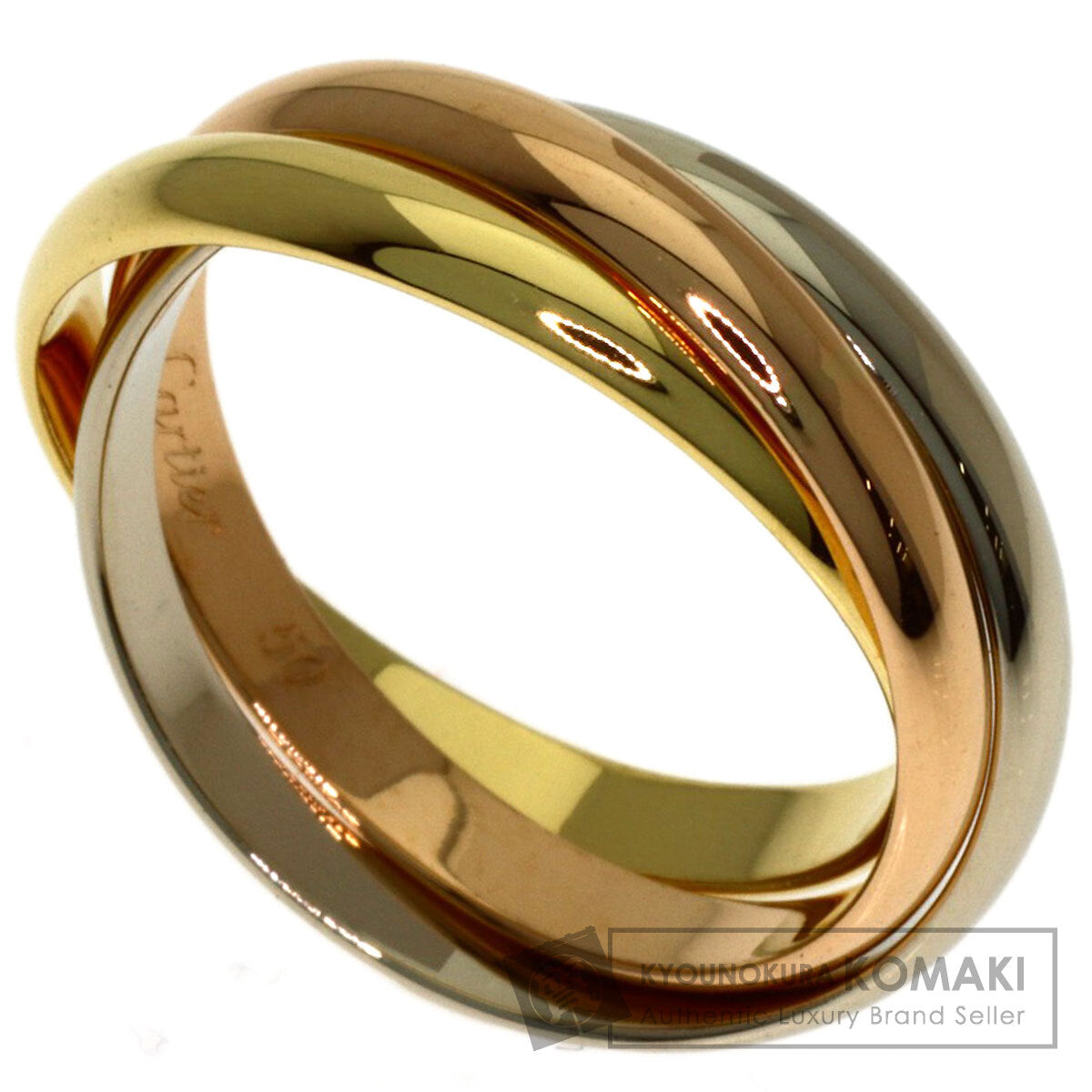 カルティエ トリニティ SM #50 リング・指輪 中古 | 京の蔵小牧 