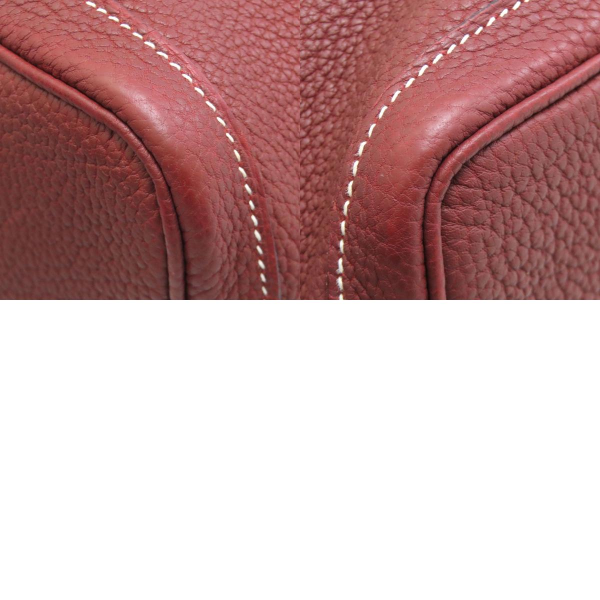 HERMES エルメス ガーデンパーティTPM シルバー金具 ハンドバッグ ネゴンダ レディース 中古