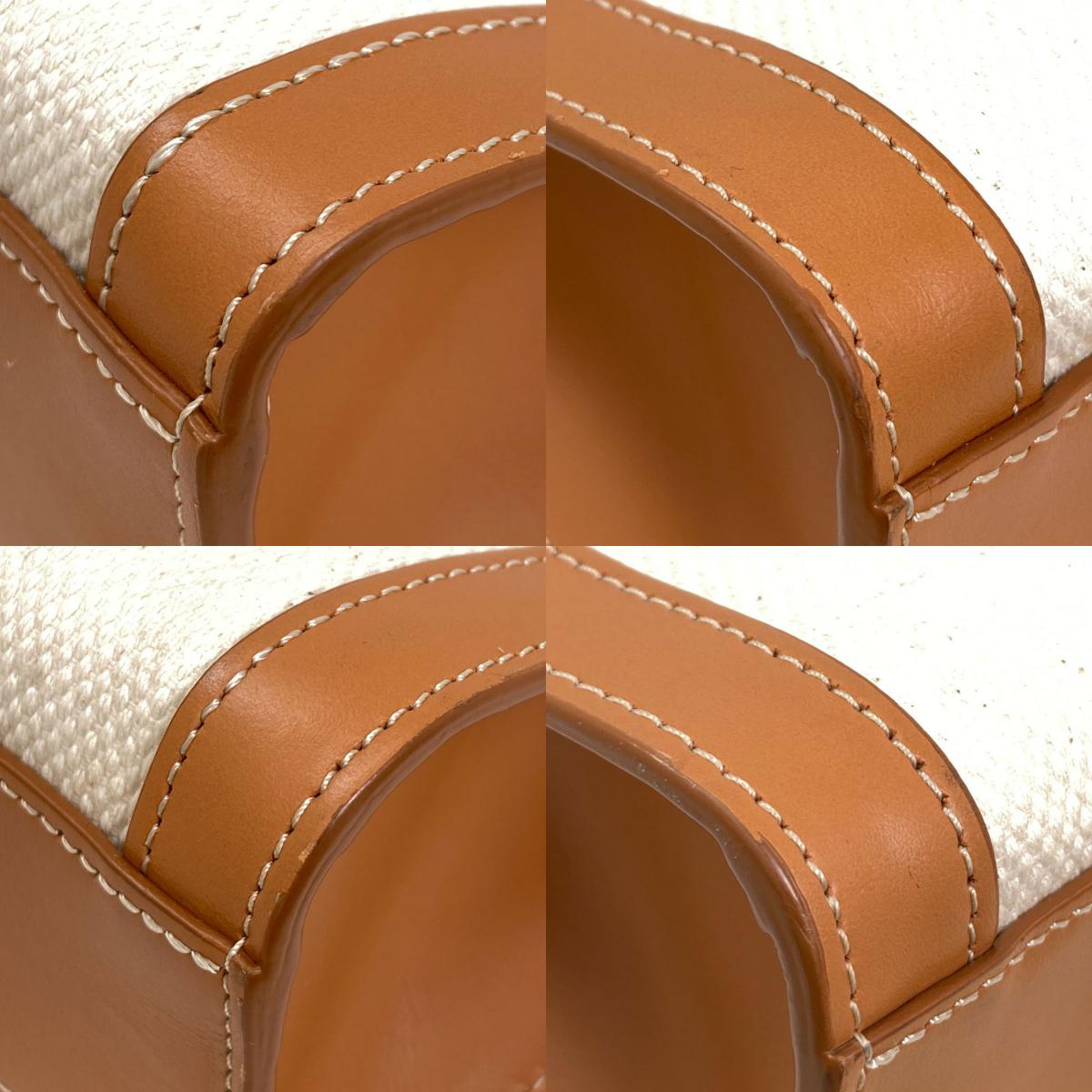 CELINE セリーヌ バーティカルカバ 2WAY ハンドバッグ キャンバス レディース 中古