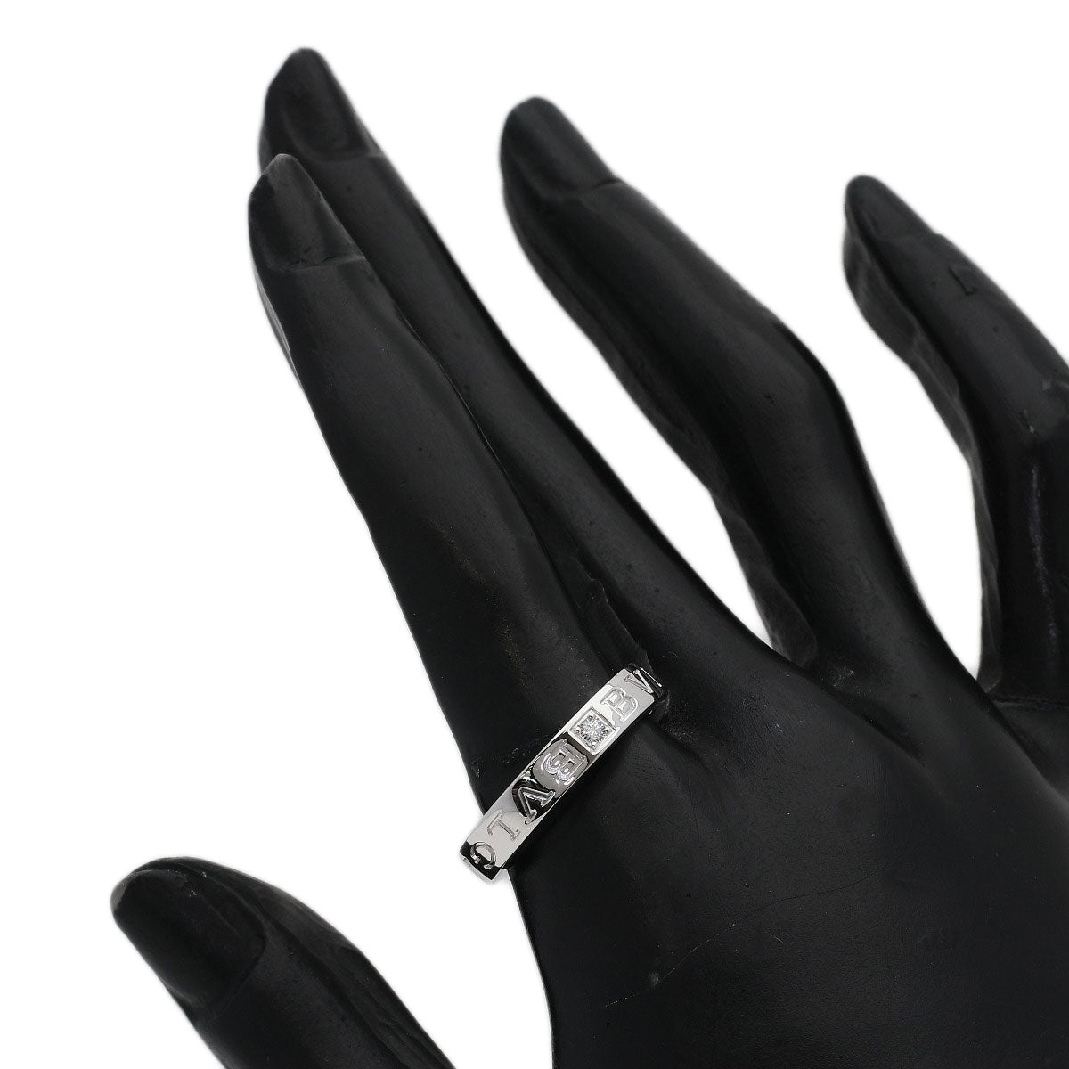 ブルガリ ダブルロゴ ダイヤモンド リング・指輪 中古 商品画像7