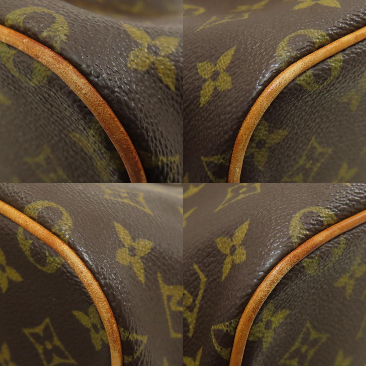 LOUIS VUITTON ルイヴィトン M40145 パレルモPM トートバッグ モノグラムキャンバス レディース 中古