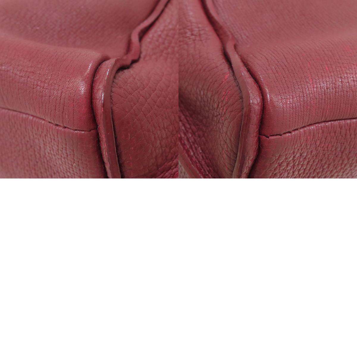 Longchamp ロンシャン ワンショルダー ショルダーバッグ レザー レディース 中古