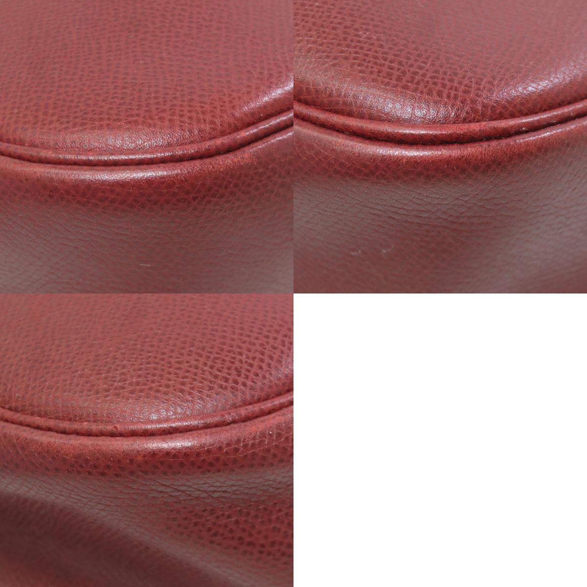 HERMES エルメス トリム31 ルージュアッシュ シルバー金具 ショルダーバッグ リセ レディース 中古