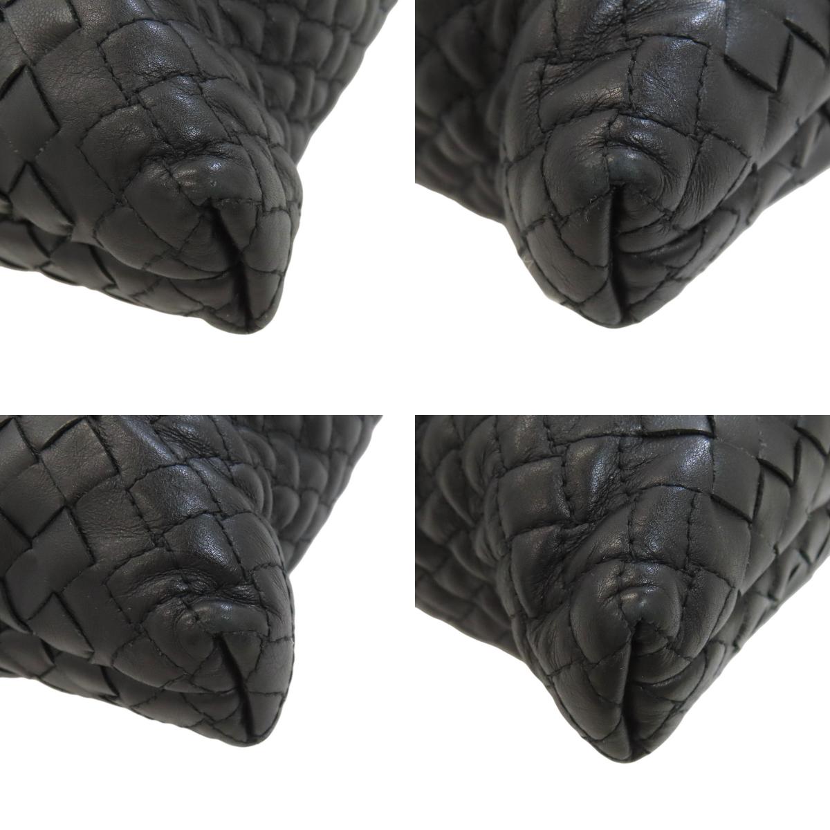 BOTTEGA VENETA ボッテガヴェネタ イントレチャート ショルダーバッグ カーフ レディース 中古
