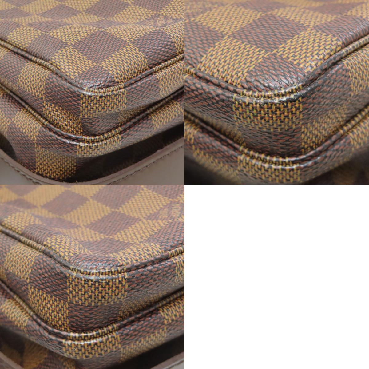 LOUIS VUITTON ルイヴィトン N45255 ナヴィグリオ ショルダーバッグ ダミエキャンバス レディース 中古