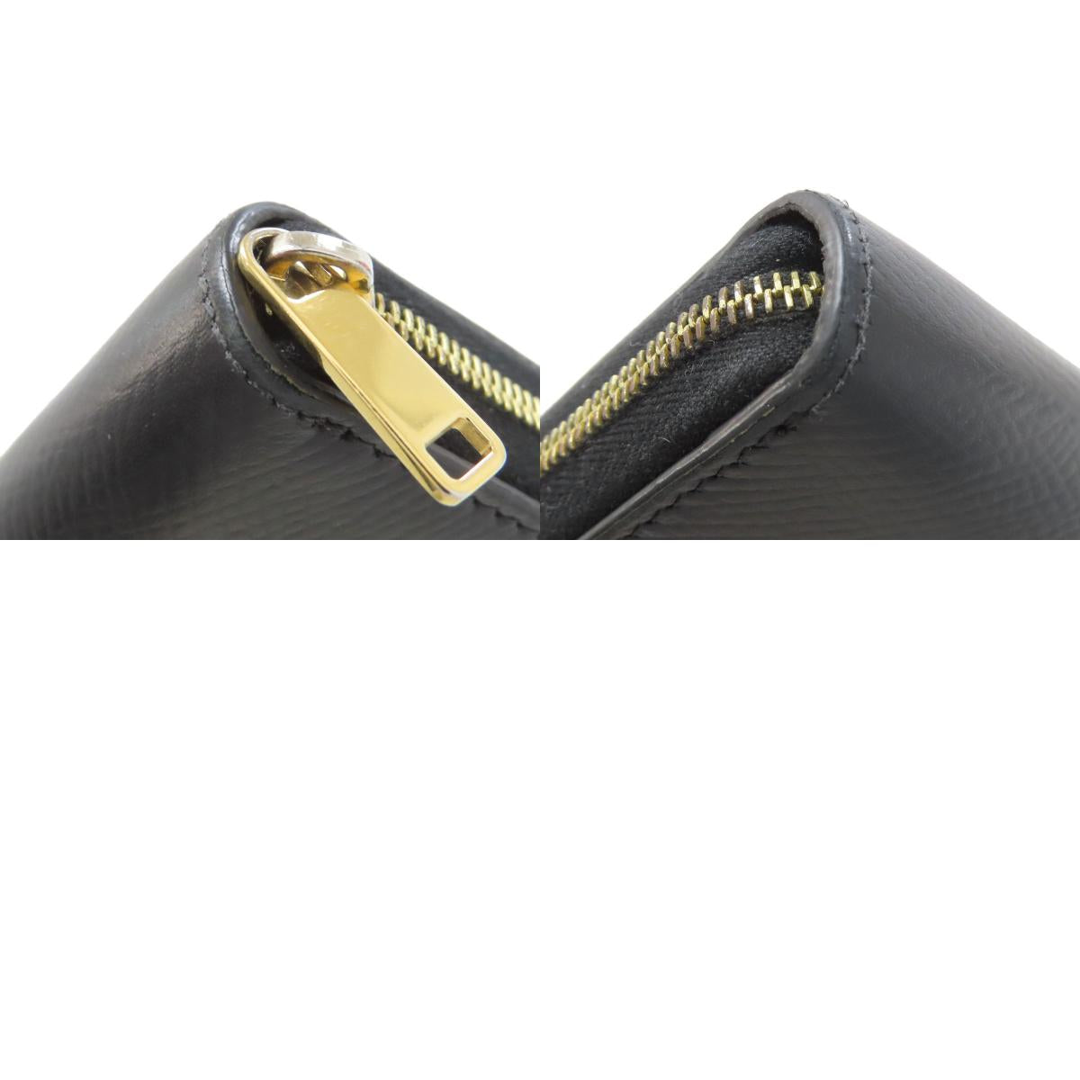 CELINE セリーヌ ラウンドファスナー 長財布(小銭入れあり) レザー レディース 中古