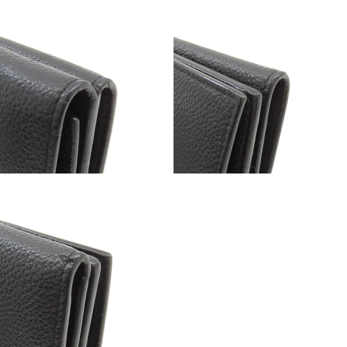 SAINT LAURENT サンローラン 三つ折り財布 二つ折り財布(小銭入れあり) レザー レディース 中古