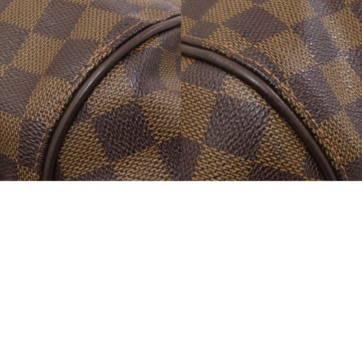 LOUIS VUITTON ルイヴィトン N41541 システィナMM ショルダーバッグ ダミエキャンバス レディース 中古