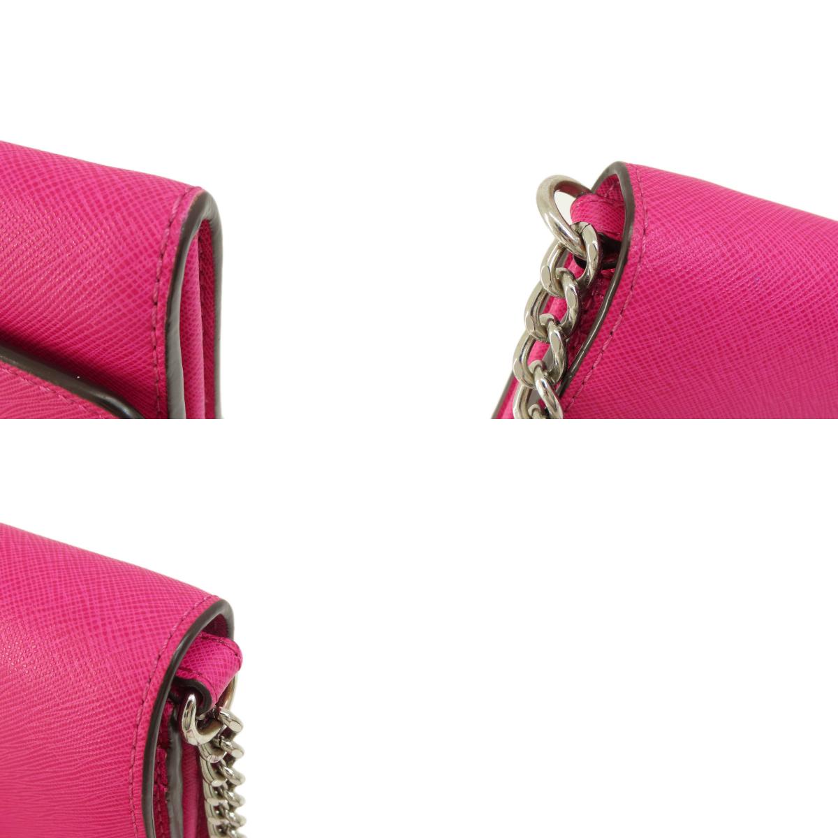 Michael Kors マイケルコース チェーンウォレット 長財布(小銭入れあり) PVC レディース 中古
