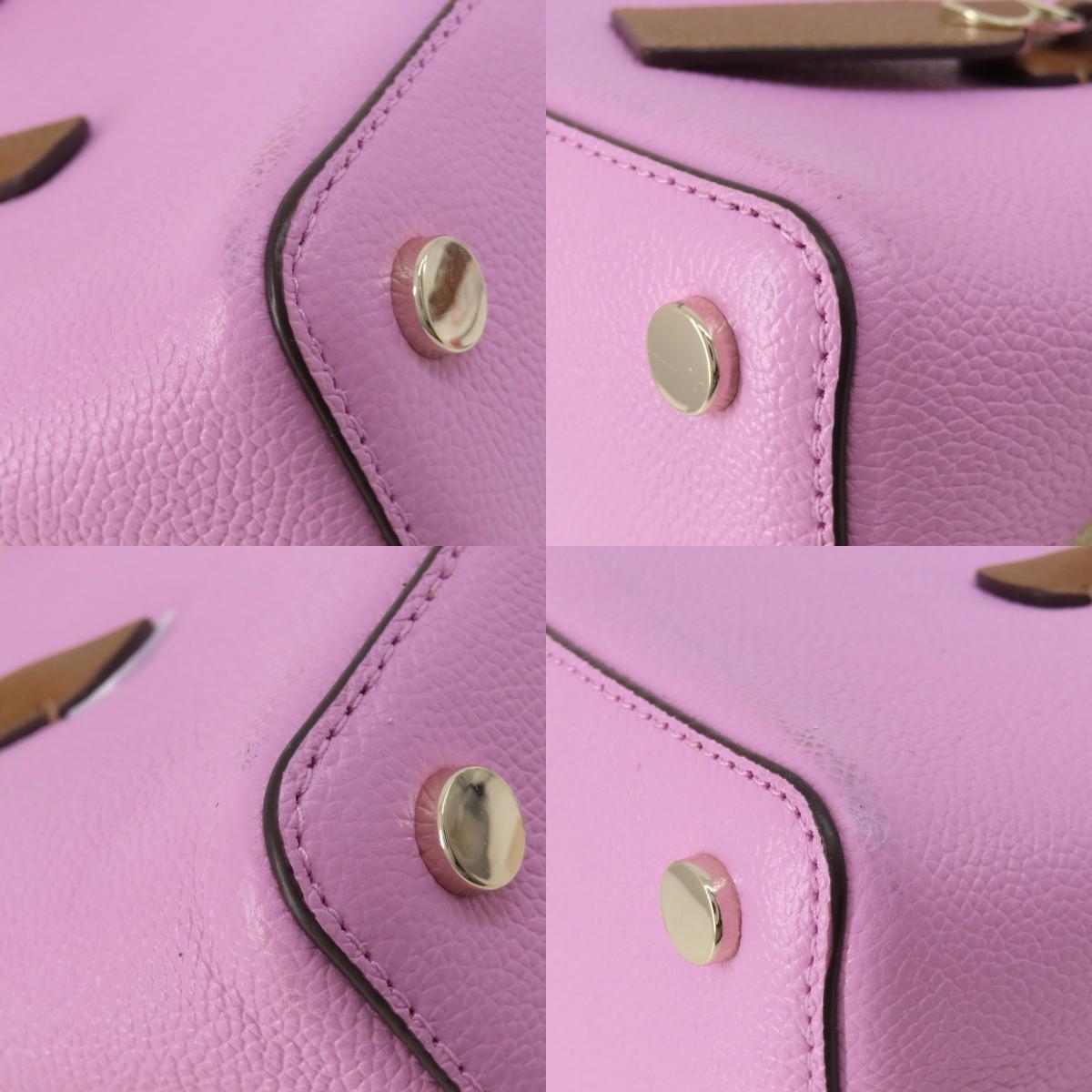 kate spade ケイトスペード ロゴ 2WAY ハンドバッグ レザー レディース 中古
