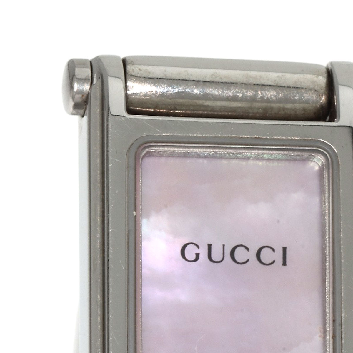 GUCCI グッチ 1500L スクエアフェイス 腕時計 SS レディース 中古