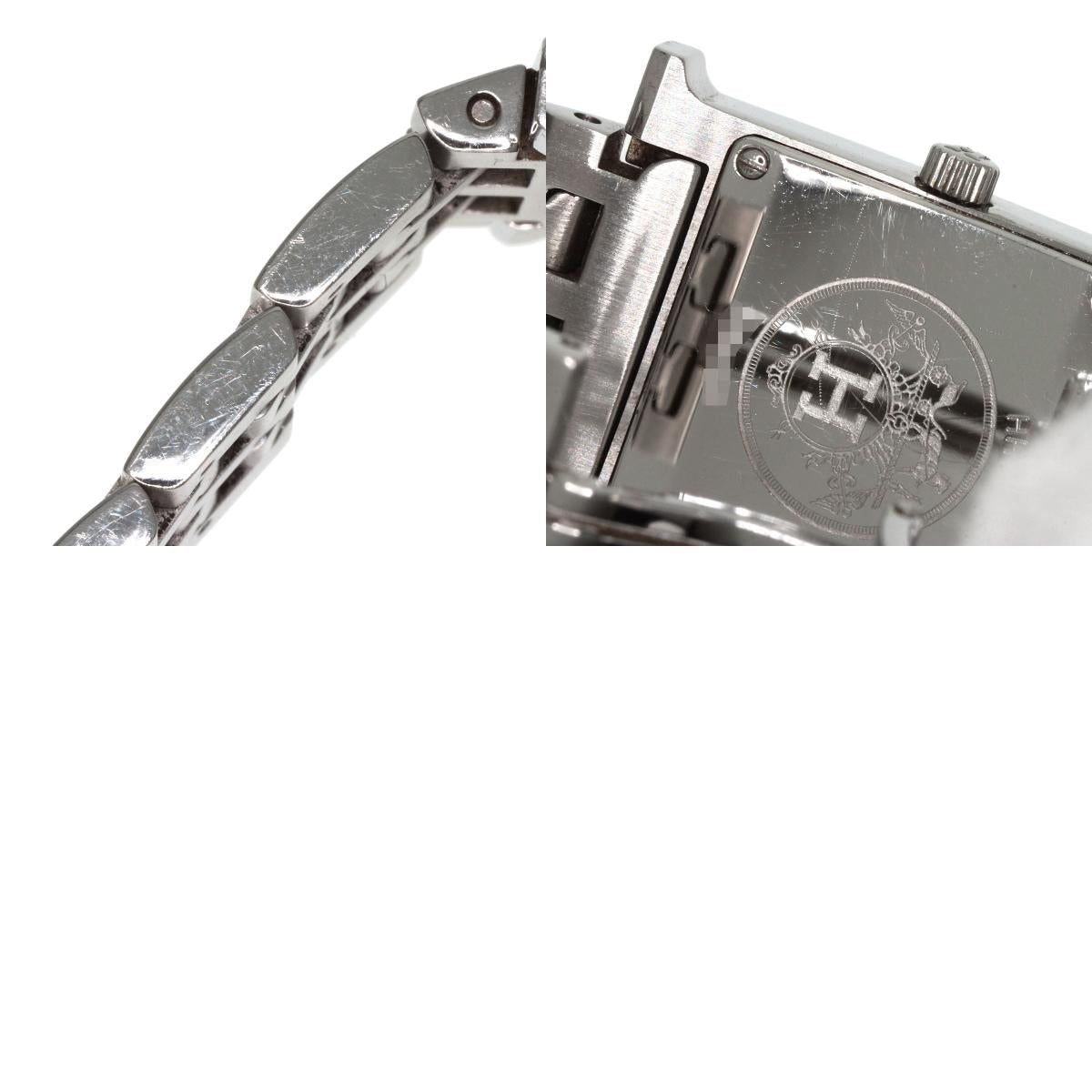 HERMES エルメス HH1.210 Hウォッチ 腕時計 SS レディース 中古