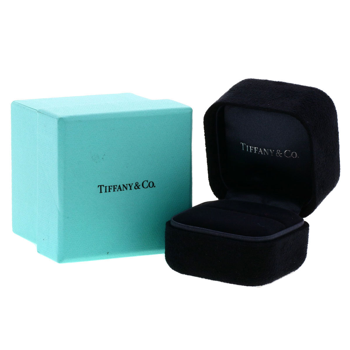 TIFFANY&Co. ティファニー ソレスト ダイヤモンド リング・指輪 PT950 レディース 中古