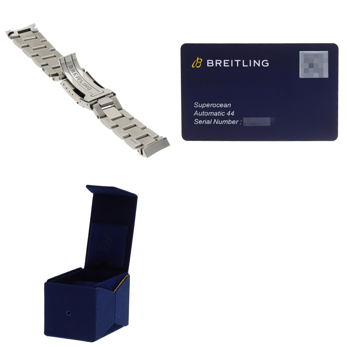 BREITLING ブライトリング A17367 スーパーオーシャン44 腕時計 SS メンズ 中古