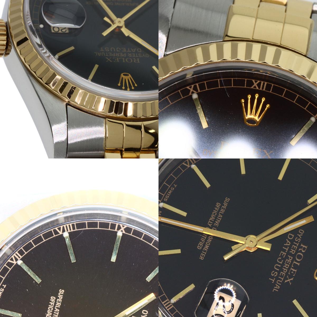 ROLEX ロレックス 16233 デイトジャスト 腕時計 SS メンズ 中古