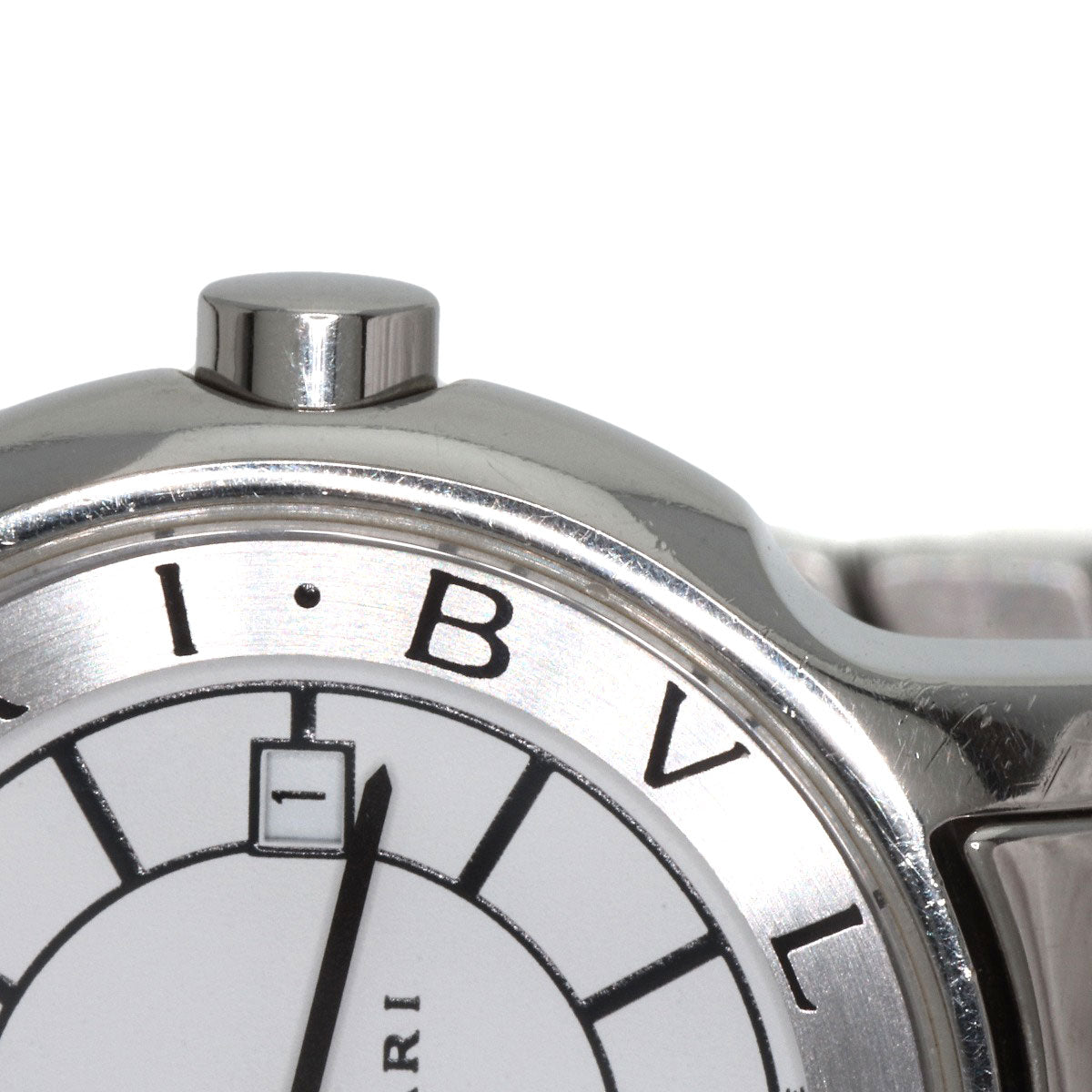 BVLGARI ブルガリ ST29S ソロテンポ 腕時計 SS レディース 中古