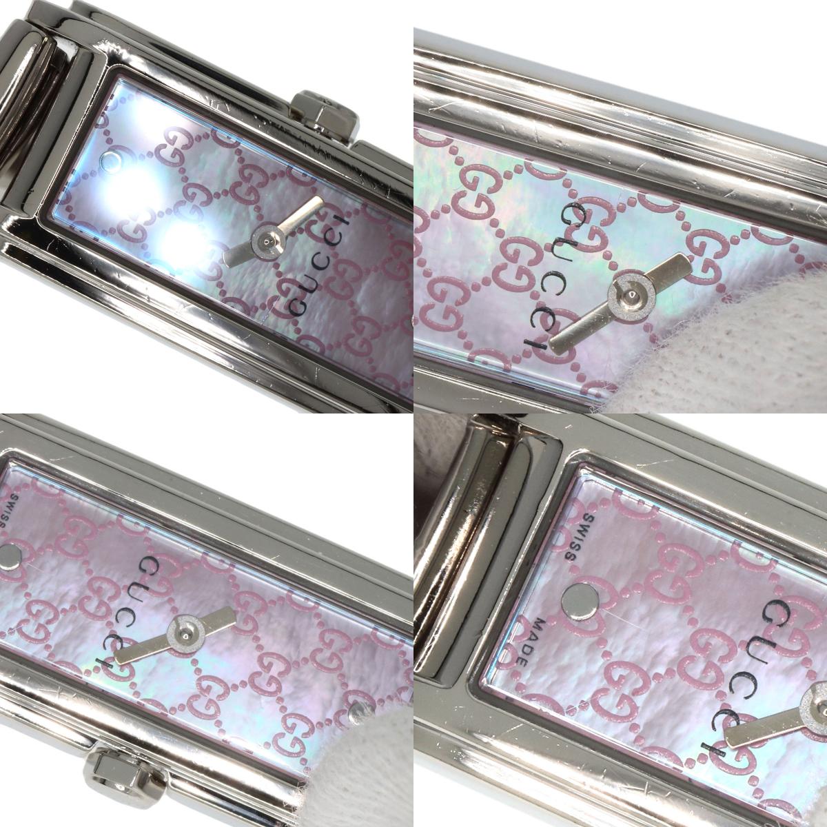 GUCCI グッチ 109 GG スクエアフェイス 腕時計 SS レディース 中古