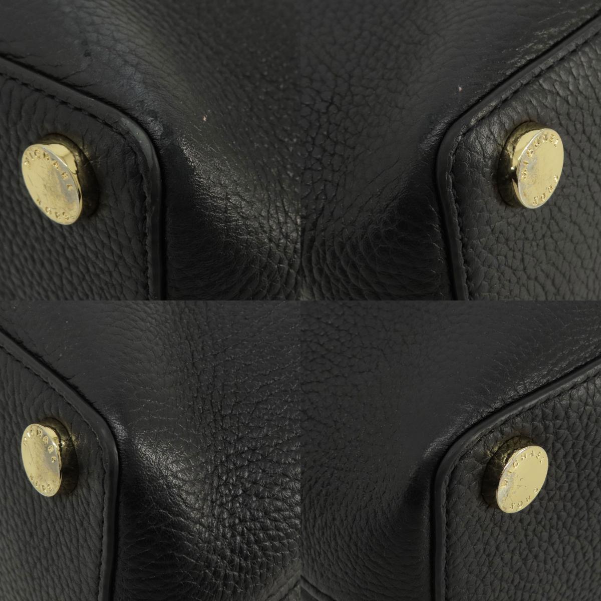 Michael Kors マイケルコース ロゴ金具 2WAY トートバッグ レザー レディース 中古