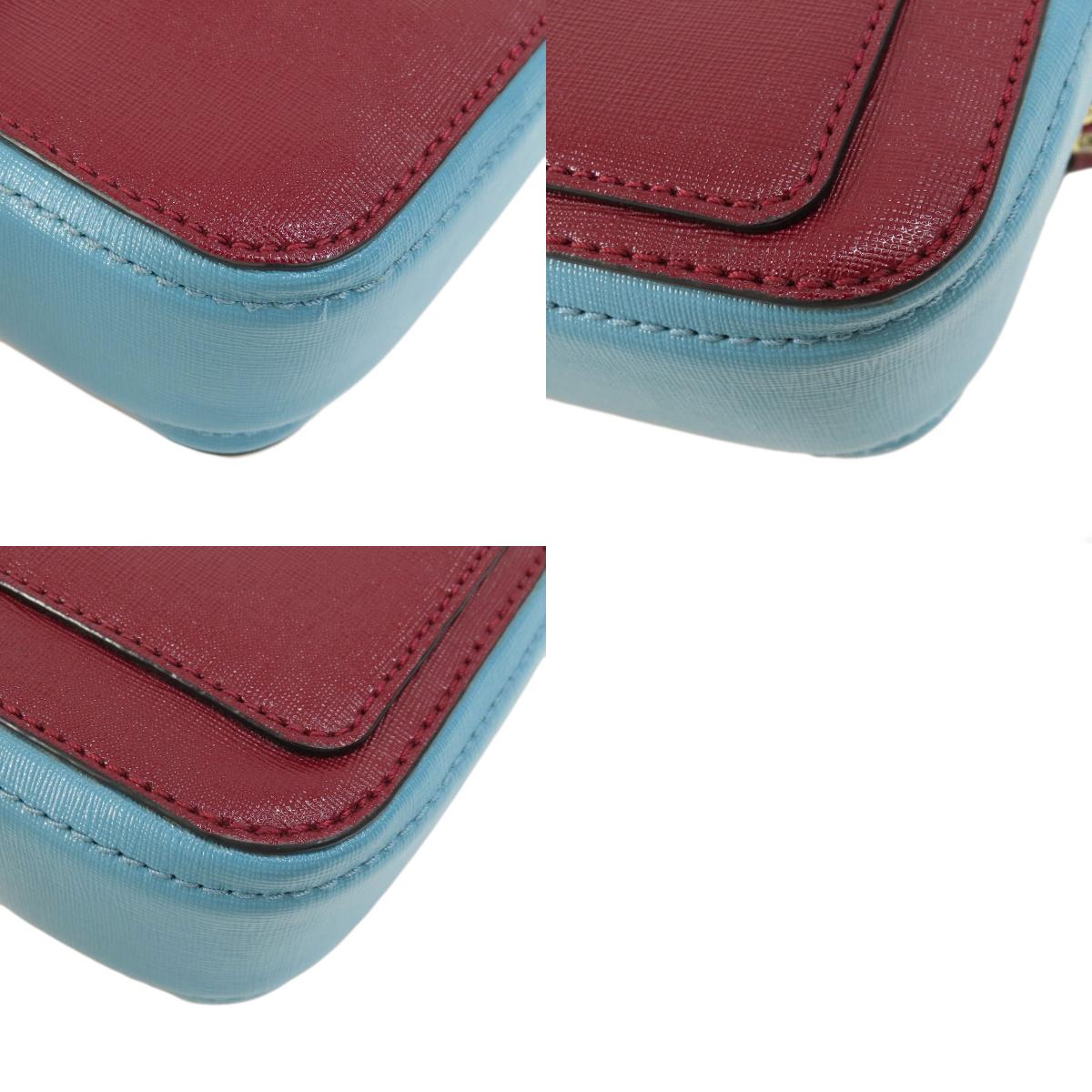 MARC JACOBS マーク・ジェイコブス ダブルJ スナップショット ショルダーバッグ PVC レディース 中古