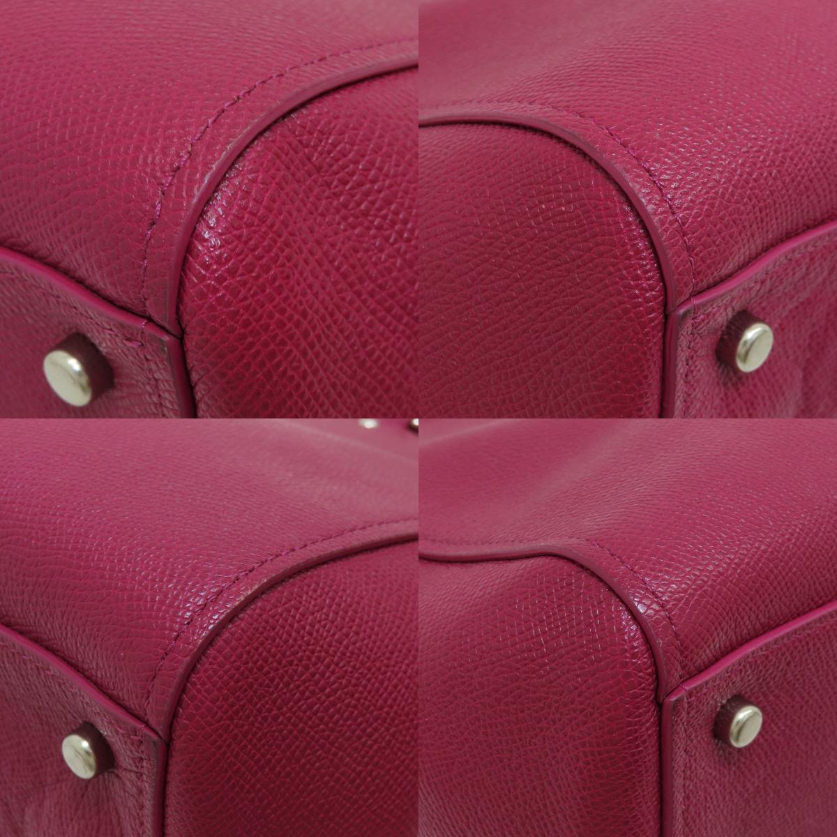 COACH コーチ 36882 2WAY ハンドバッグ レザー レディース 中古
