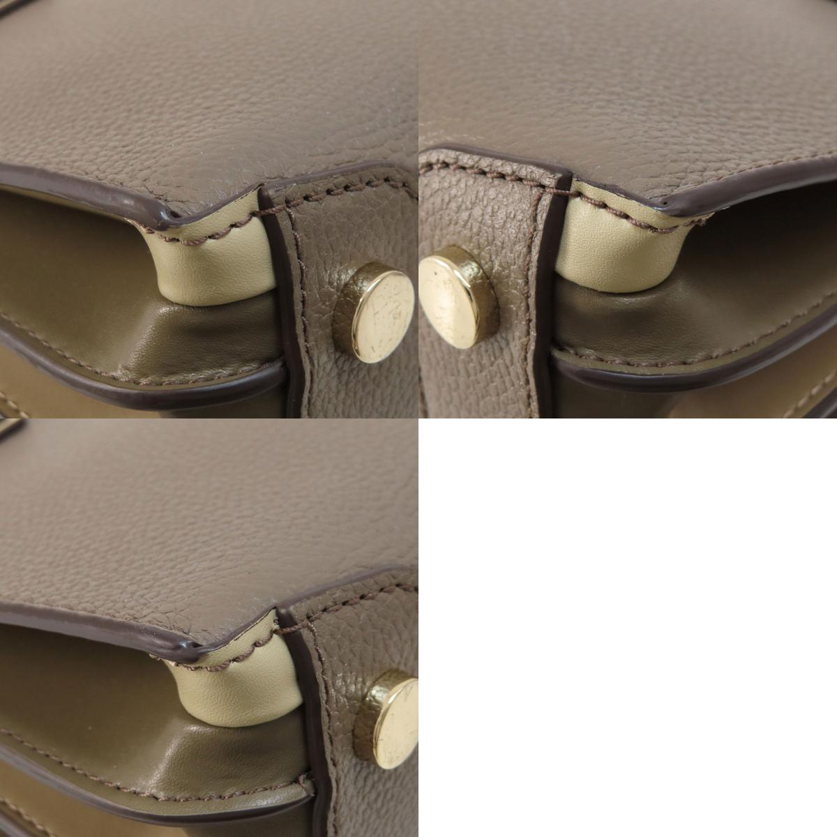 Michael Kors マイケルコース ロゴ金具 2WAY ハンドバッグ レザー レディース 中古