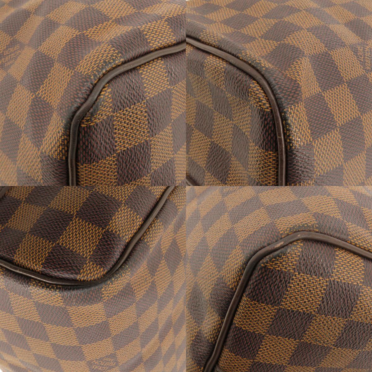 LOUIS VUITTON ルイヴィトン N41367 スピーディ・バンドリエール30 ダミエ エベヌ ボストンバッグ ダミエキャンバス レディース 中古