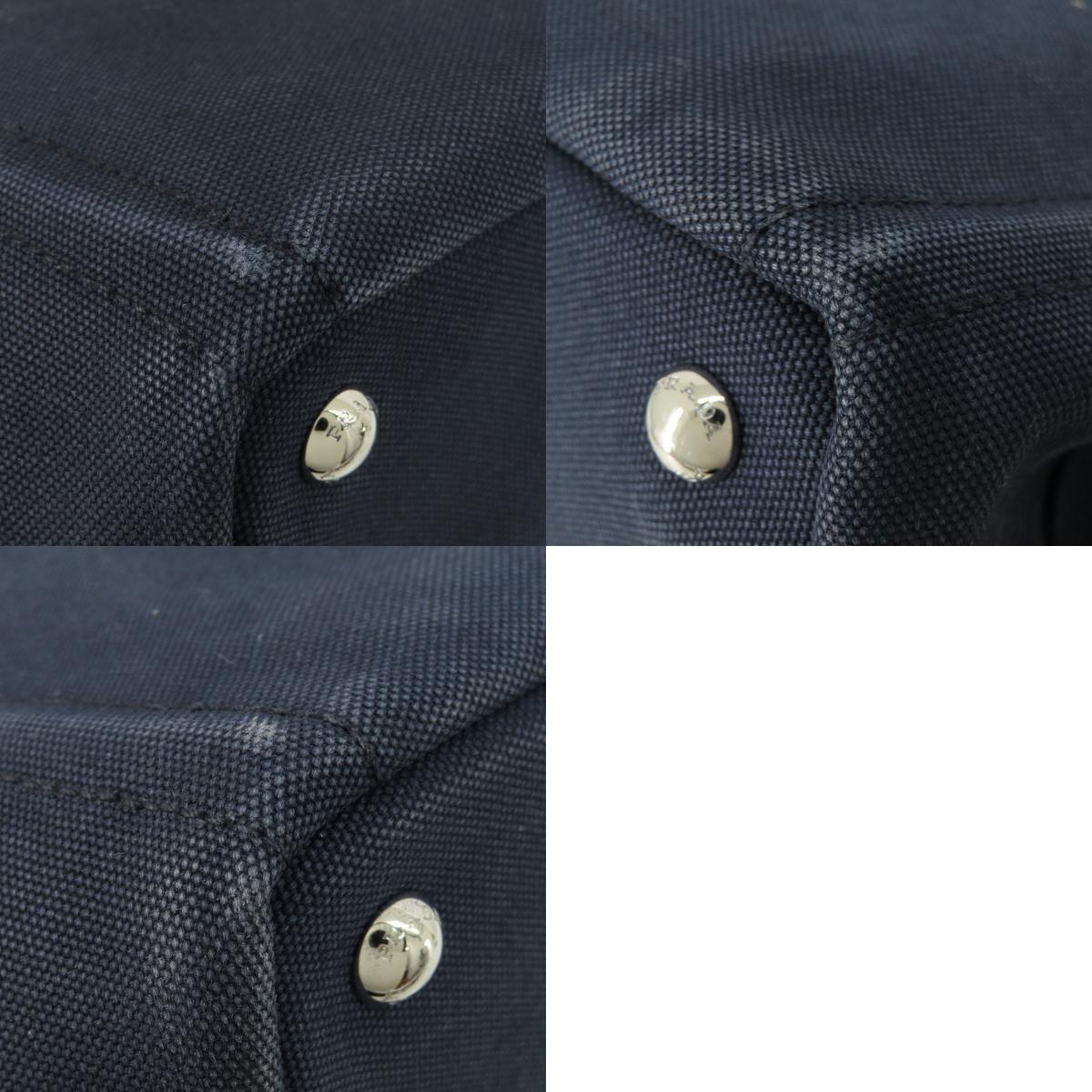PRADA プラダ 1BG439 カナパミニ 2WAY ハンドバッグ キャンバス レディース 中古