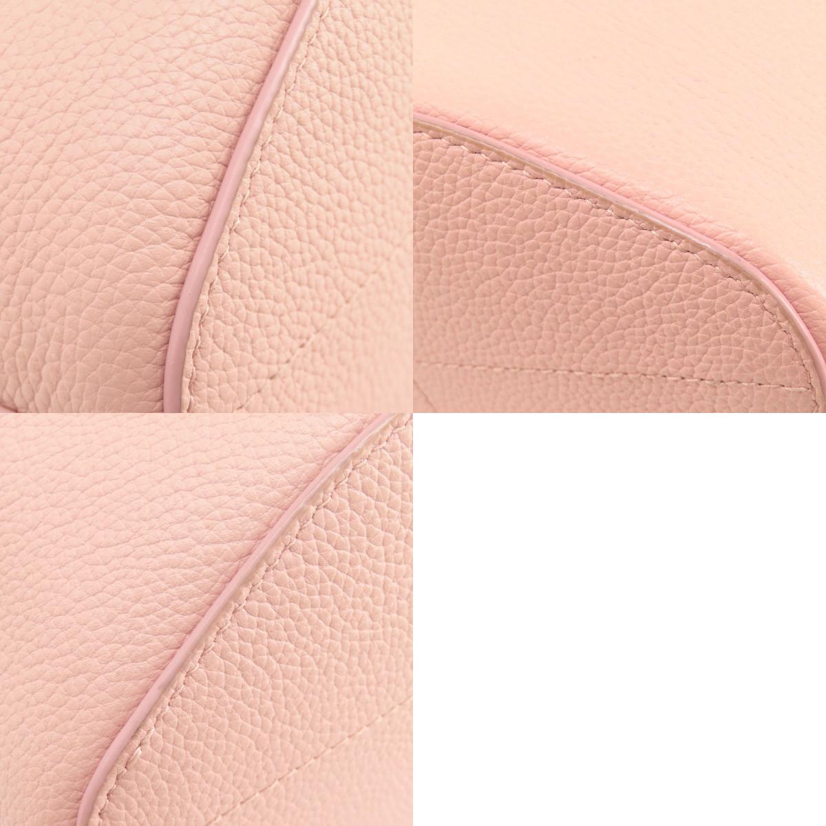 BURBERRY バーバリー バケットバッグ 2WAY ショルダーバッグ レザー レディース 中古