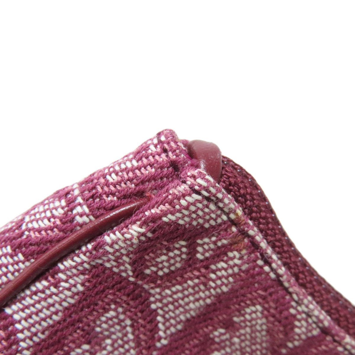 CHRISTIAN DIOR クリスチャンディオール サドル トロッター柄 コインケース キャンバス レディース 中古