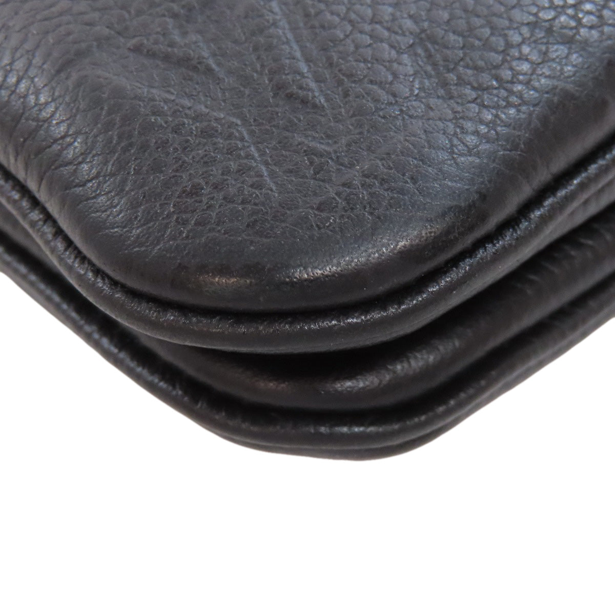 LOUIS VUITTON ルイヴィトン M68568 ポシェット ドゥーブルジップ ショルダーバッグ アンプラント レディース 中古