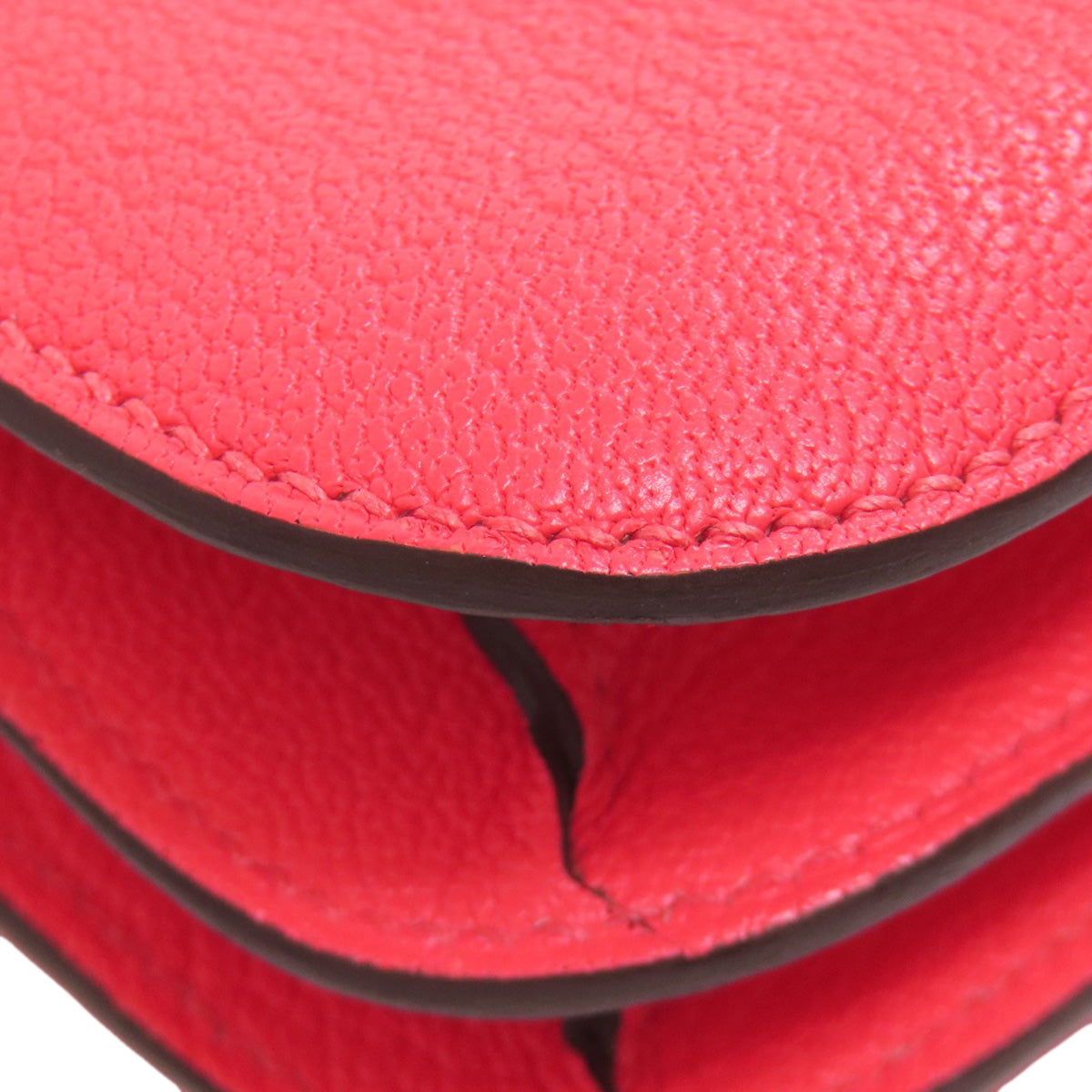 HERMES エルメス コンスタンス18 シルバー金具 ショルダーバッグ シェーブル レディース 中古