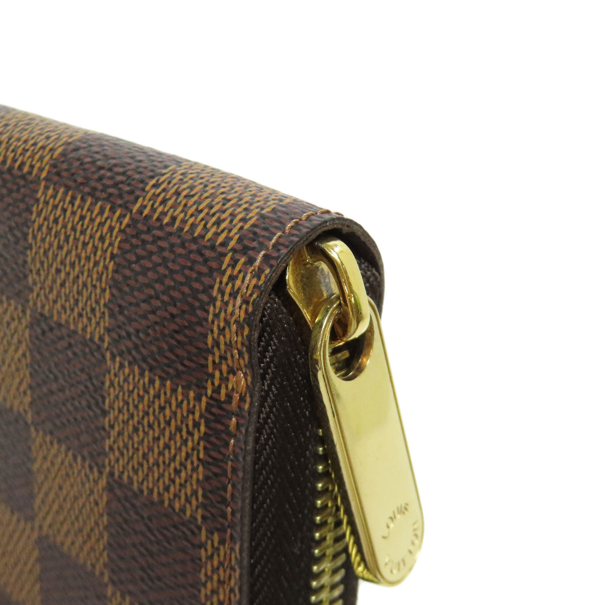 LOUIS VUITTON ルイヴィトン N60015 ジッピー・ウォレット 旧 長財布(小銭入れあり) ダミエキャンバス レディース 中古