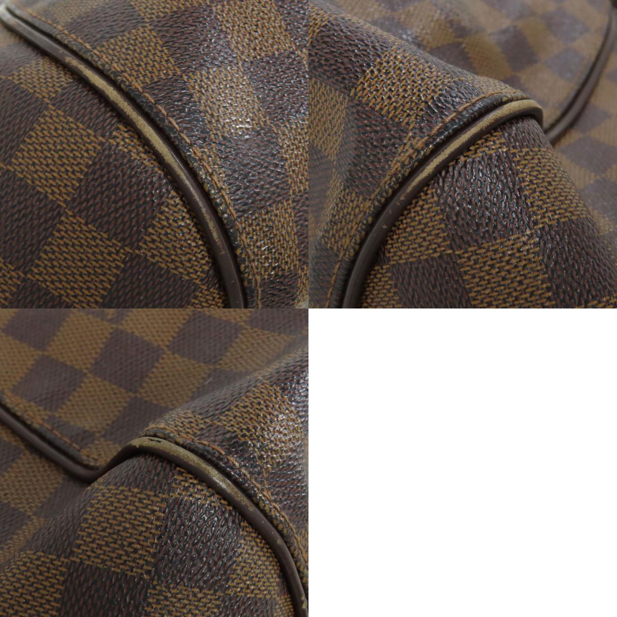 LOUIS VUITTON ルイヴィトン N41541 システィナMM ショルダーバッグ ダミエキャンバス レディース 中古