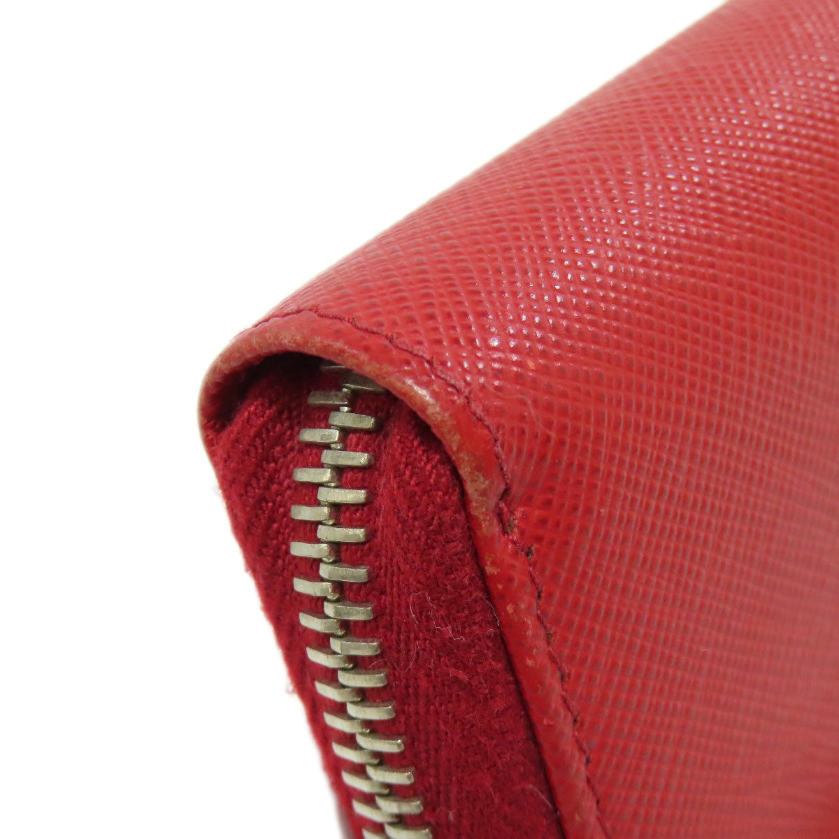 PRADA プラダ ロゴ 長財布(小銭入れあり) サフィアーノ レディース 中古