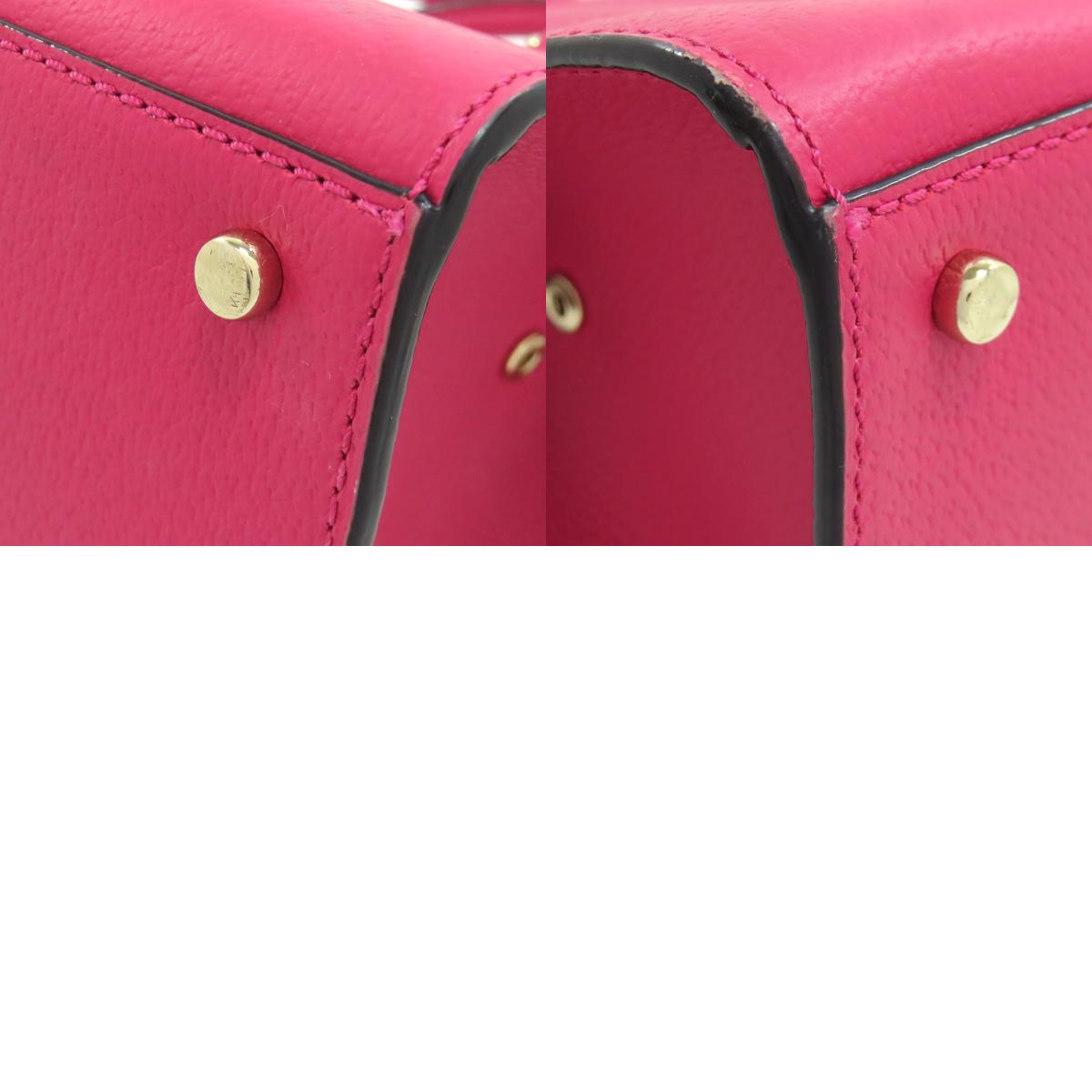kate spade ケイトスペード 2WAY ハンドバッグ レザー レディース 中古