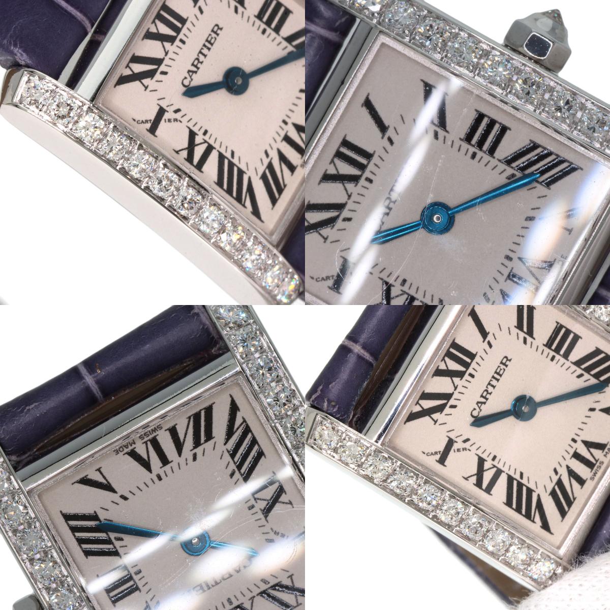 カルティエ WE100251 タンクフランセーズ SM サイド ダイヤモンド 腕時計 中古 商品画像20