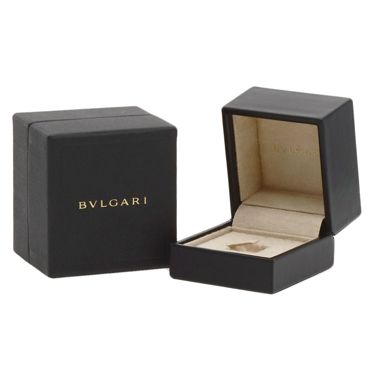 BVLGARI ブルガリ パレンテシ オープン ダイヤモンド ラージ #49 リング・指輪 K18YG レディース 中古