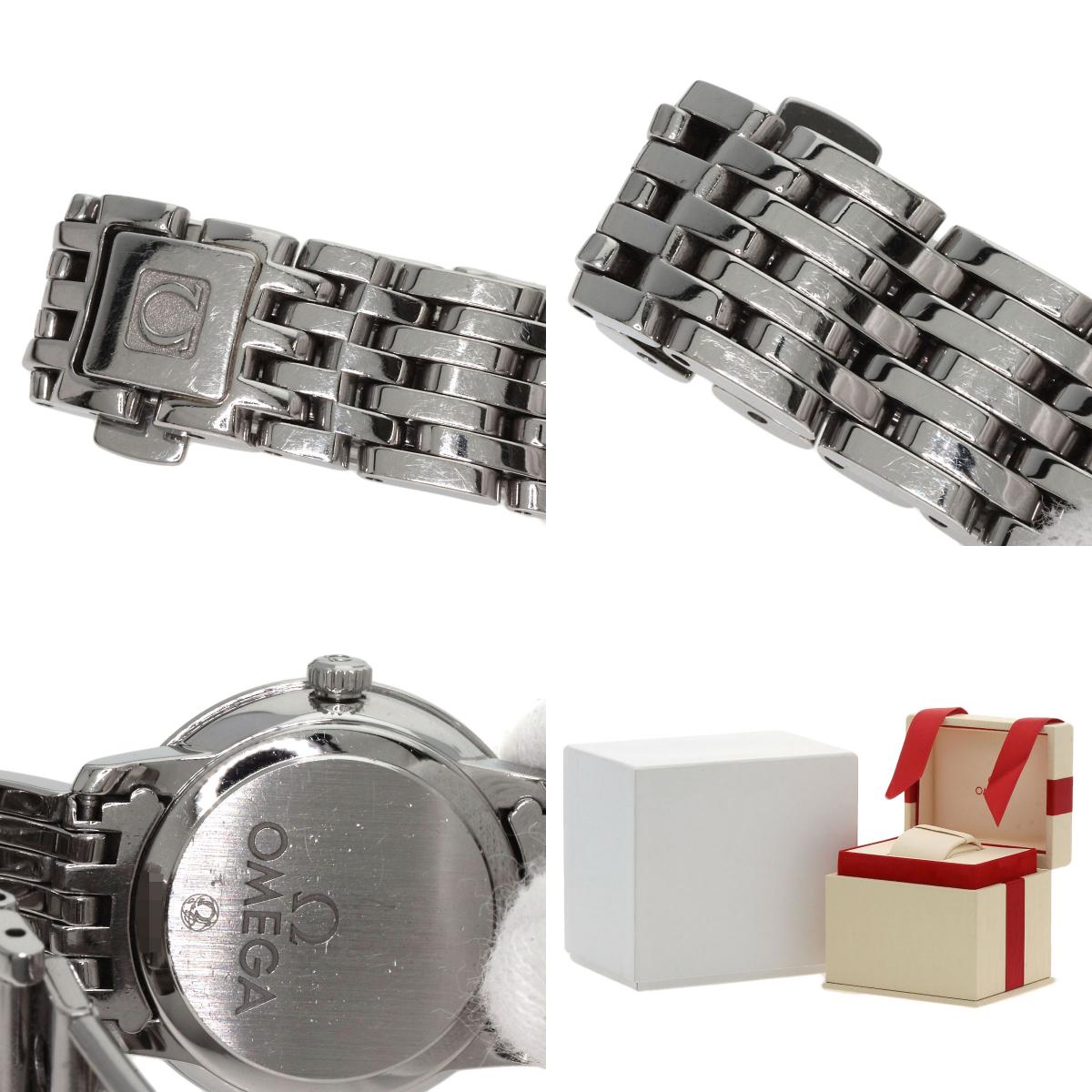 OMEGA オメガ 4570.52 デビル プレステージ 腕時計 SS レディース 中古