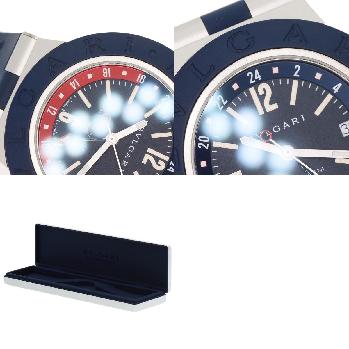 ブルガリ BB40ATGMT アルミニウム GMT 腕時計 中古 商品画像20