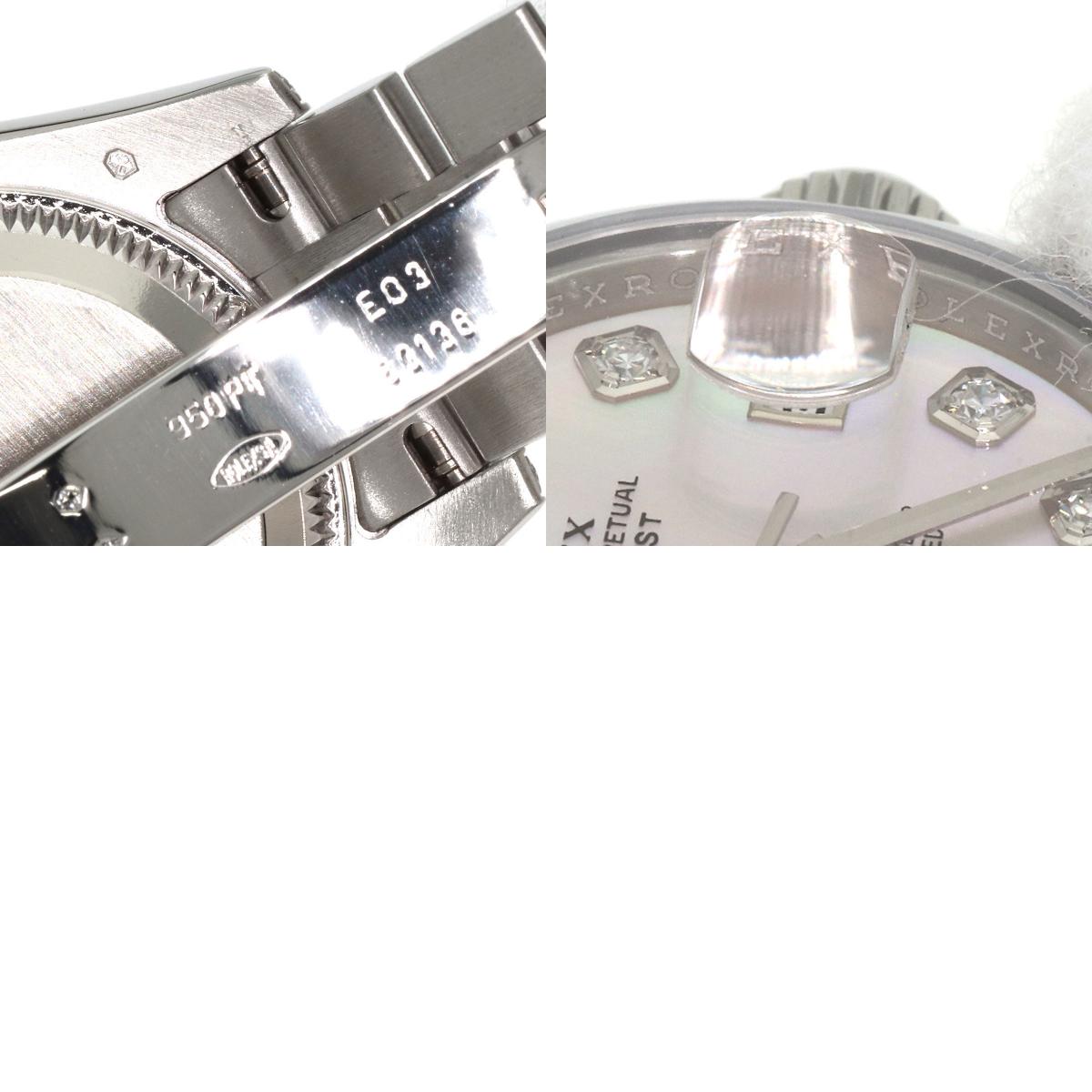 ロレックス 179296NG デイトジャスト 10P ダイヤモンド 腕時計 中古 商品画像20