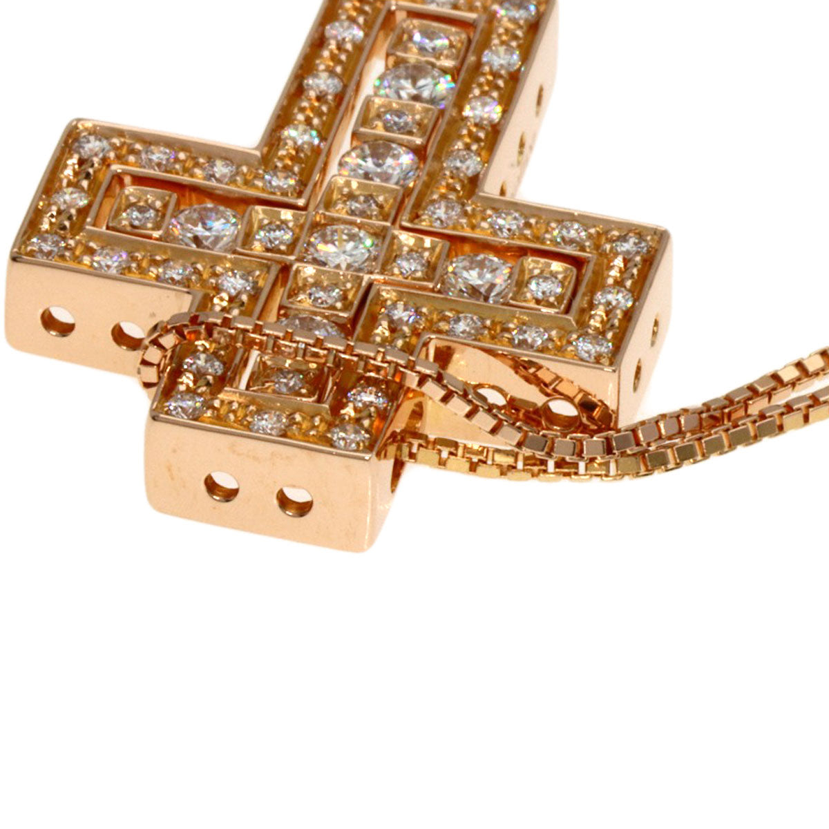 Damiani ダミアーニ ベルエポック SM ダイヤモンド ネックレス K18PG レディース 中古