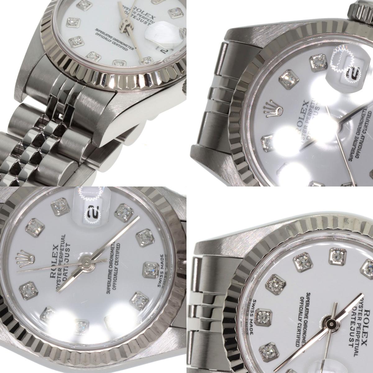 ロレックス 79174G デイトジャスト 10P ダイヤモンド 腕時計 中古 商品画像20