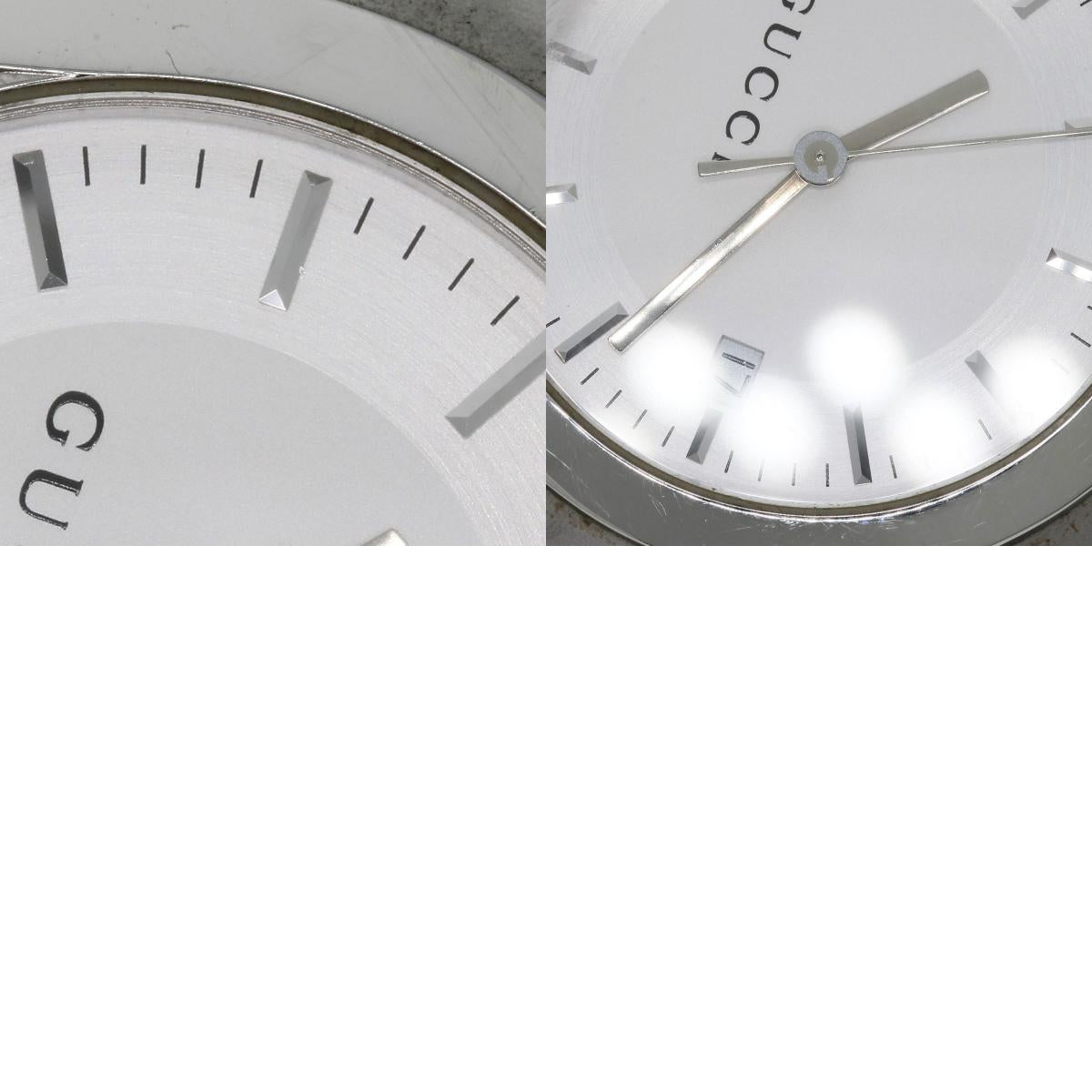 GUCCI グッチ 5500XL ラウンドフェイス 腕時計 SS メンズ 中古