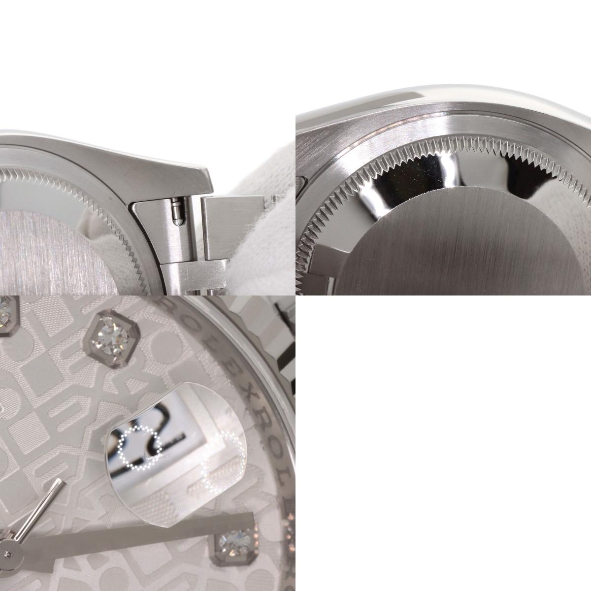 ロレックス 116234G デイトジャスト 10P ダイヤモンド 腕時計 中古 商品画像20