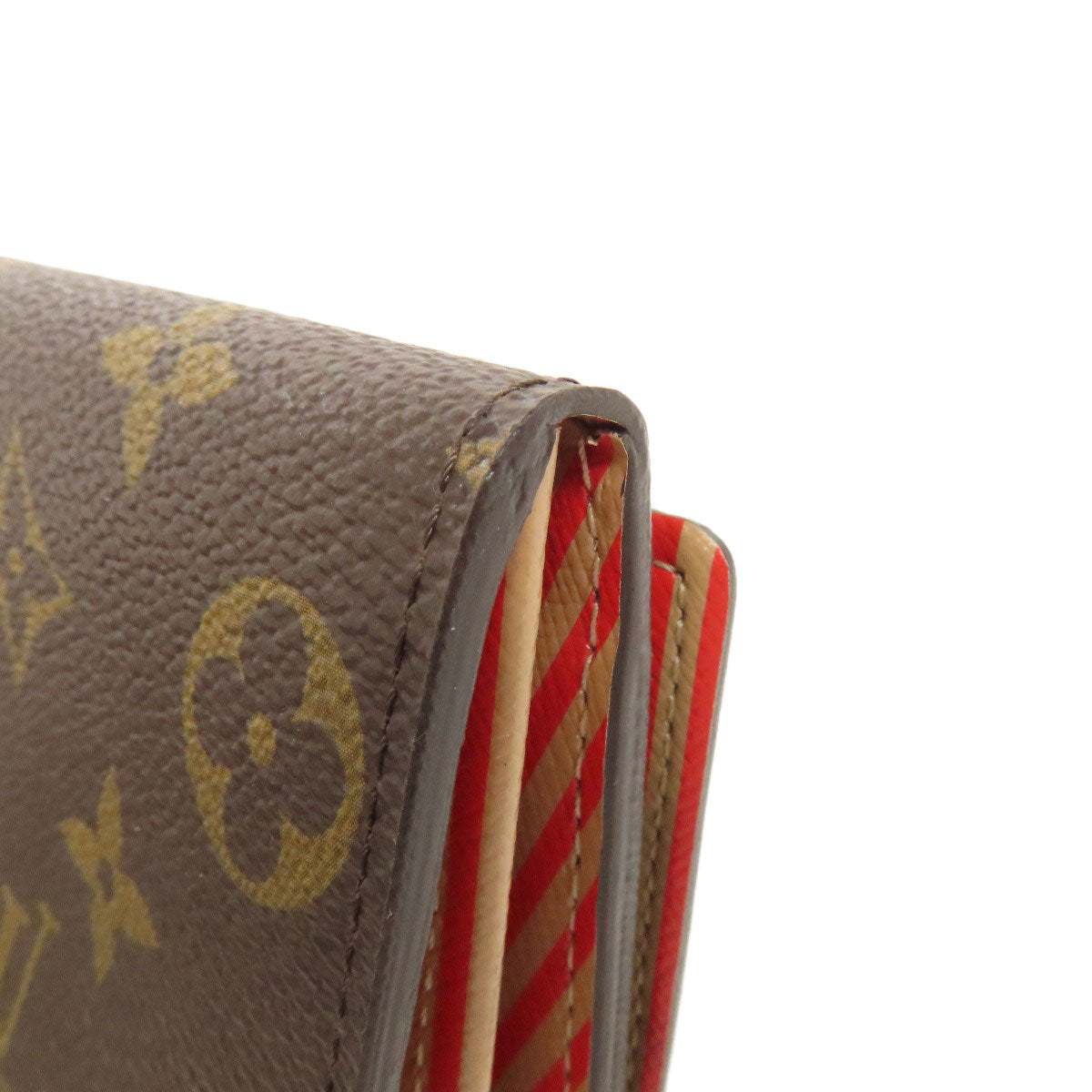 LOUIS VUITTON ルイヴィトン M60415 ポルトフォイユ・サラ トランク 長財布(小銭入れあり) モノグラムキャンバス レディース 中古