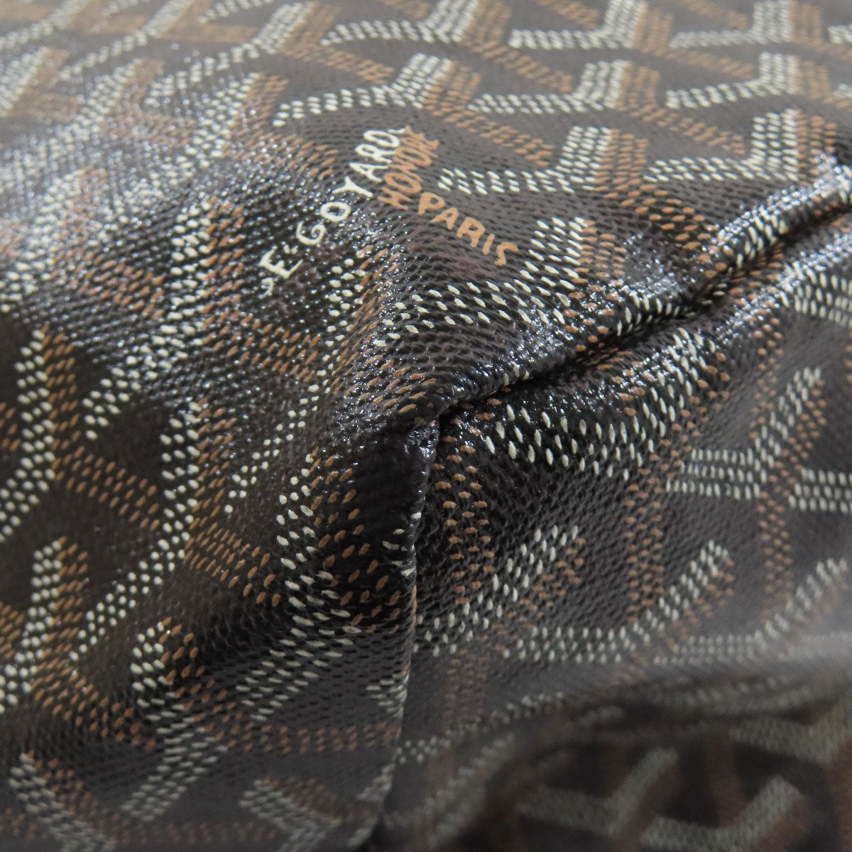 GOYARD ゴヤール サンルイGM トートバッグ コーティングキャンバス レディース 中古