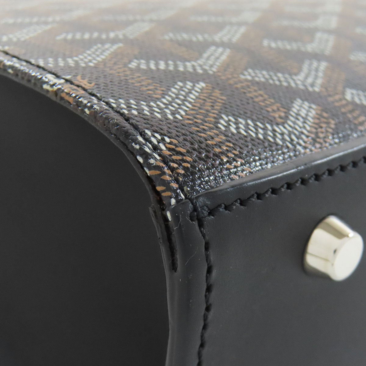GOYARD ゴヤール コモールPM トートバッグ コーティングキャンバス レディース 中古