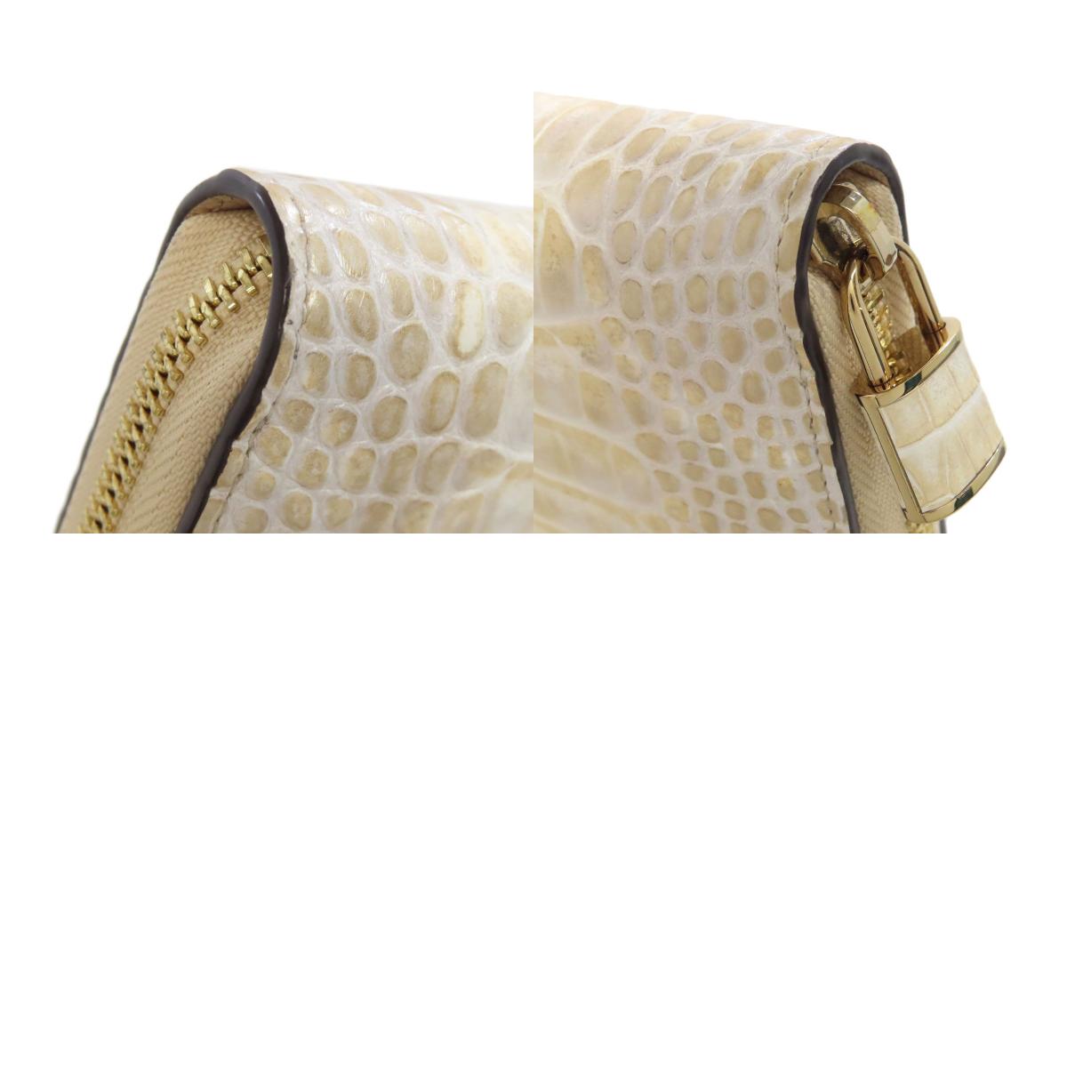 LOUIS VUITTON ルイヴィトン ジッピー・ウォレット 長財布(小銭入れあり) クロコダイル レディース 中古