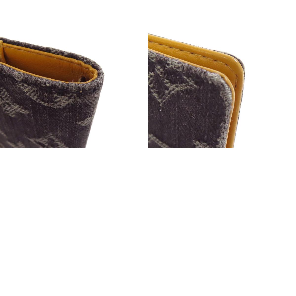 LOUIS VUITTON ルイヴィトン R21038 アジェンダPM 手帳カバー デニム レディース 中古