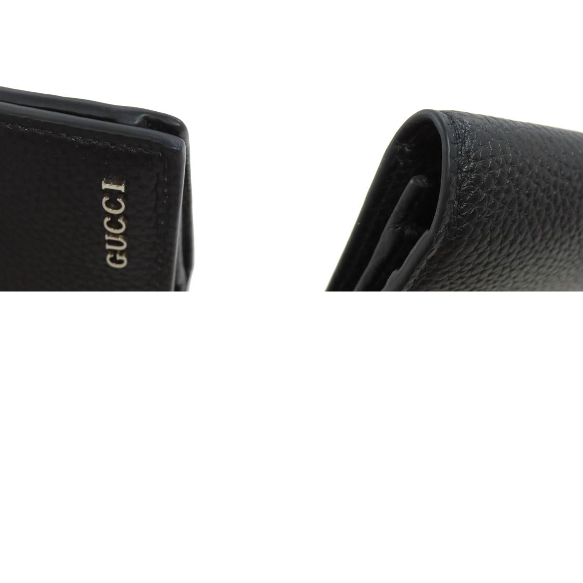 GUCCI グッチ 795296 ロゴ 長財布(小銭入れあり) レザー メンズ 中古